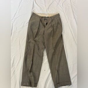 Valentino Men's Brown Dress Pants